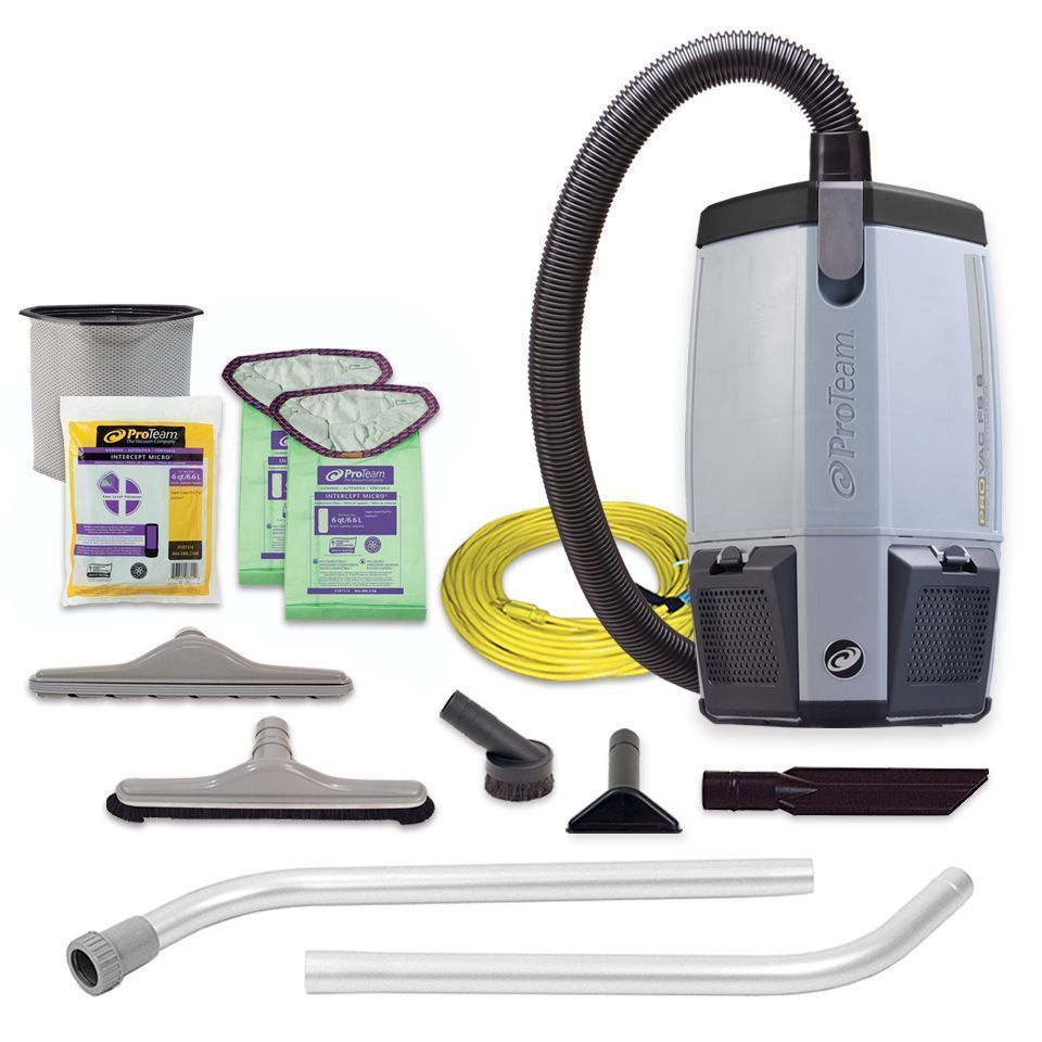 ProTeam ProVac FS6 Backpack Vacuum 