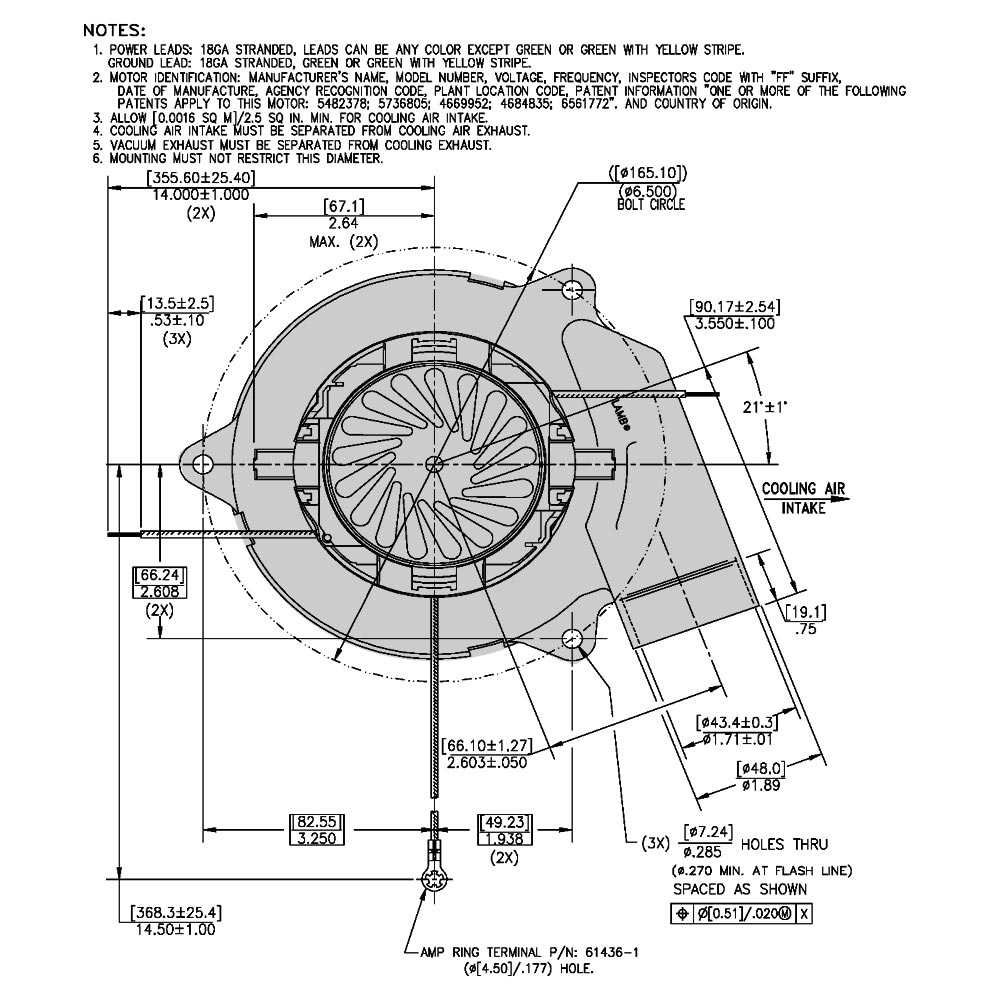 Beam 2100 Central Vacuum Motor ThinkVacuums