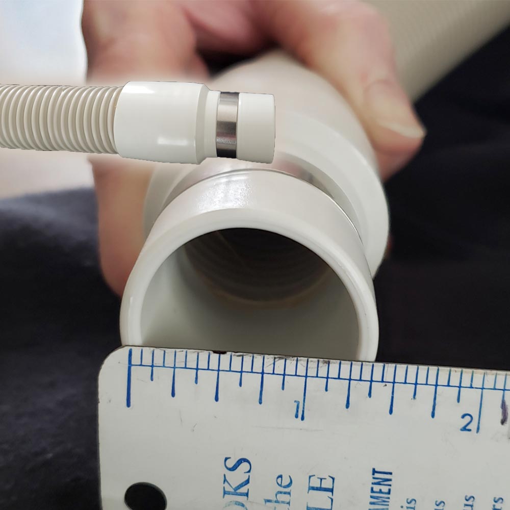 Basic Straight Suction CrushProof Hose for Budd Central Vacuum