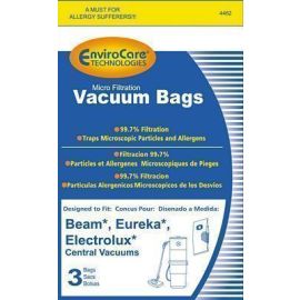 Beam/ Electrolux/ Eureka Central Vacuum Generic Paper Bags 4462