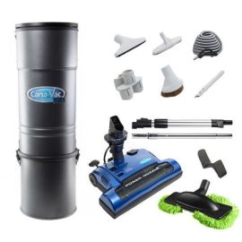 Cana-Vac ES-625 Central Vacuum With LS Power Essentials Package 