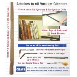 Universal Extendable Crevice Brush Attachment Set  