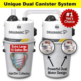 Veterinarian Central Vacuum System by DrainVac