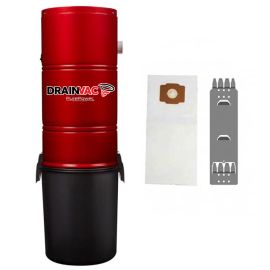 Drainvac Pure Power PP6501 Central Vacuum System 