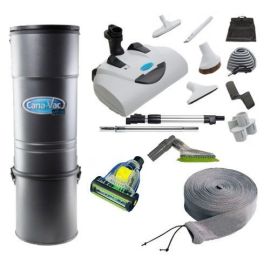 Cana-Vac E-425 Central Vacuum With Pet Kit Combo 