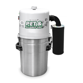 Drainvac Silver Bullet Series Central Vacuum System