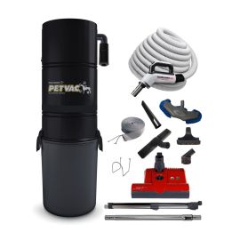 "All New" Drainvac Think 4 Central Vacuum and ET-1 Combo Kit 