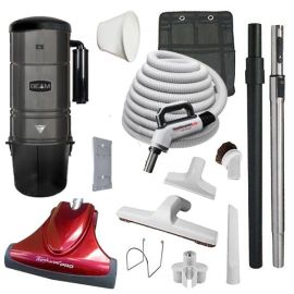 Beam ABEAM475A Central Vacuum System & Turbocat Pro Combo Kit 