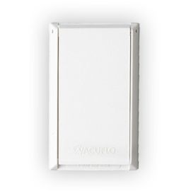 Vacuflo 4935-S Low Voltage Semi-Automatic Wall Inlet (White)