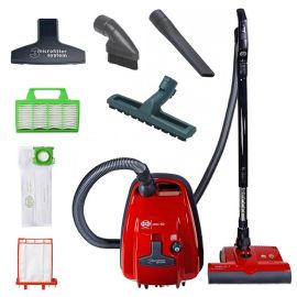 SEBO AIRBELT K3 Premium Canister Vacuum – Red (90687AM/9687AM)