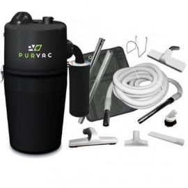 Purvac Killer Whale Central Vacuum & Bare Floor Combo Kit