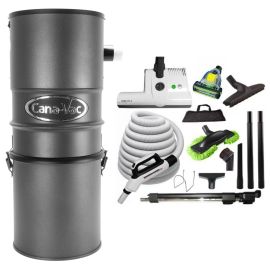 Cana-Vac CV587 Central Vacuum and Estate Combo Kit
