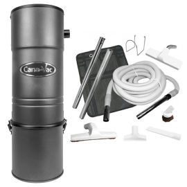 Cana-Vac CV787 Central Vacuum and Bare Floor Combo Kit