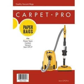 Carpet Pro CPCP-6 Canister Vacuum Bags