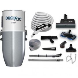 DuoVac Star Central Vacuum And ET-1 Combo Kit