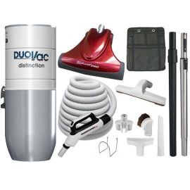 Duovac Distinction Central Vacuum & TurboCat Pro Combo Kit