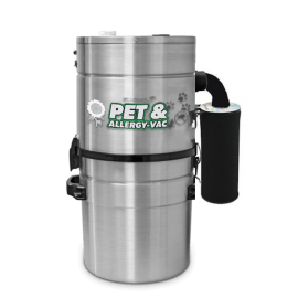 Drainvac Silver Bullet Series Central Vacuum System