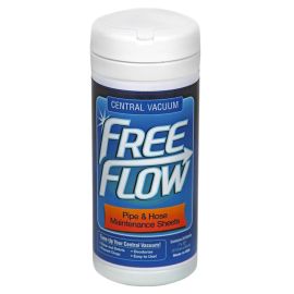 Free Flow Cloths -  Central Vacuum Pipe & Hose Maintenance Sheets  
