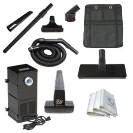 All In One Tiny Wonder RV Central Vacuum System and Cleaning Set