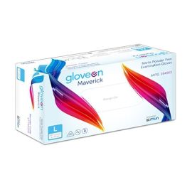Nitrile Powder Free Disposable Gloves Large 100 Count