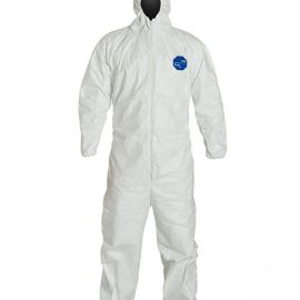 Tyvek Coverall Suit With Elastic Hood/Wrist/Ankles
