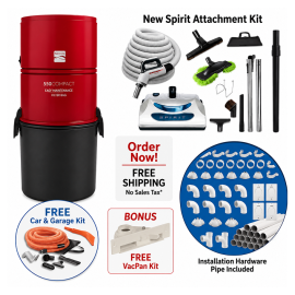 Kenmore Central Vacuum All In One Builders Package