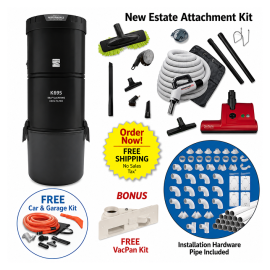 Kenmore Central Vacuum All In One Estate Package