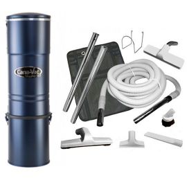 Cana-Vac LS-590 Central Vacuum and Bare Floor Combo Kit
