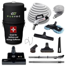Purvac Barracuda Central Vacuum & ET-1 Combo Kit