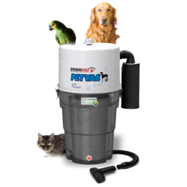 Drainvac Pet Vac Central Vacuum System