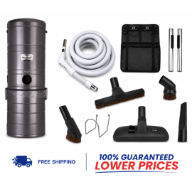 Vacumaid SR14 Central Vacuum and Bare Floor Combo Kit