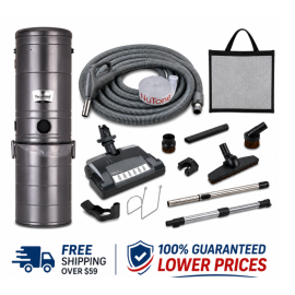 Vacumaid SR14 Central Vacuum System and CS600 Combo Kit