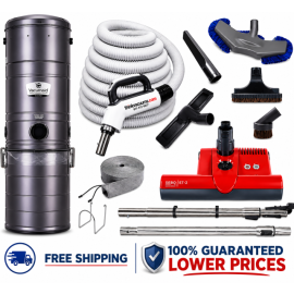 Vacumaid SR46 Central Vacuum and ET-2 Combo Kit