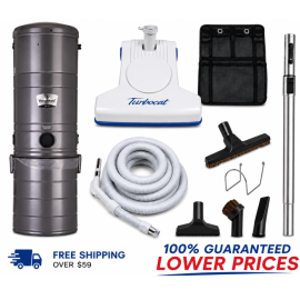 Vacumaid SR14 Central Vacuum and Turbocat Combo Kit