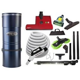 Cana-Vac XLS-990 Central Vacuum and Estate Combo Kit