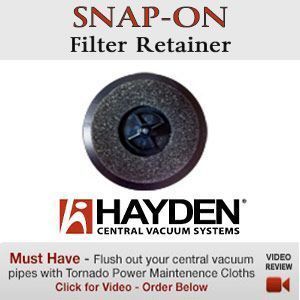 Hayden Snap-On Filter Retainer - snap on air vacuum