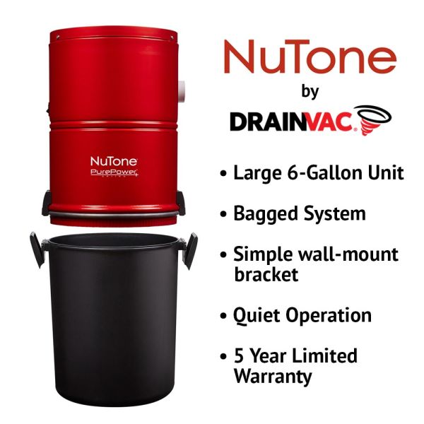 Nutone central vac sales