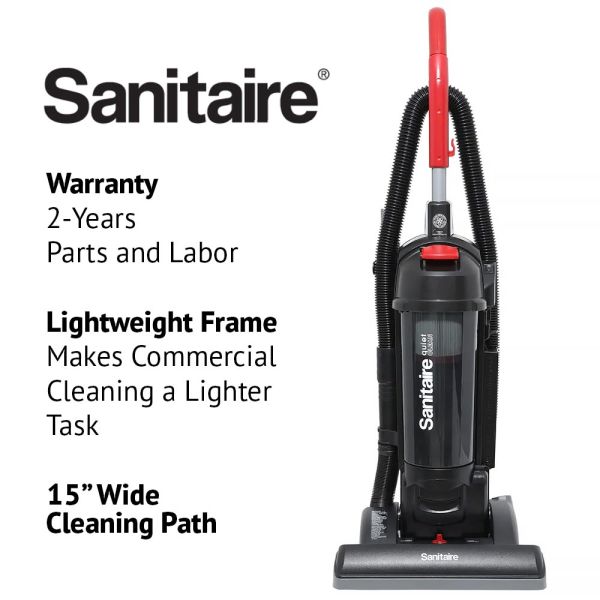 ホーナー Sanitaire Force SC5845 Commercial Upright Vacuum (w/ HEPA Filtration)