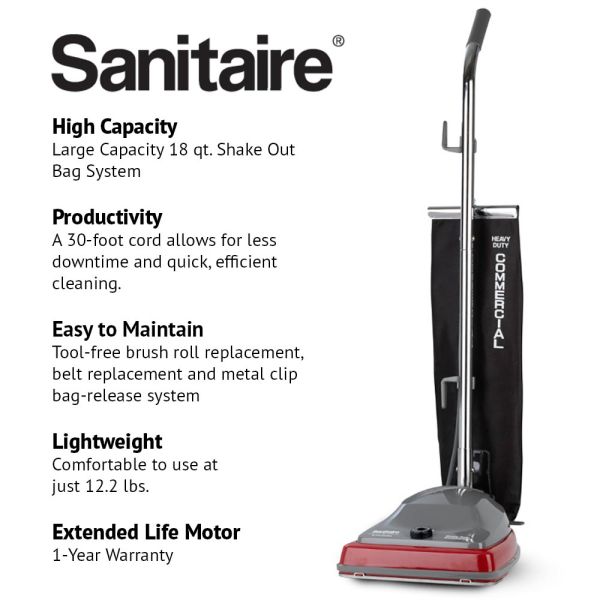 Sanitaire Tradition SC679 (Commercial Grade) Upright Vacuum