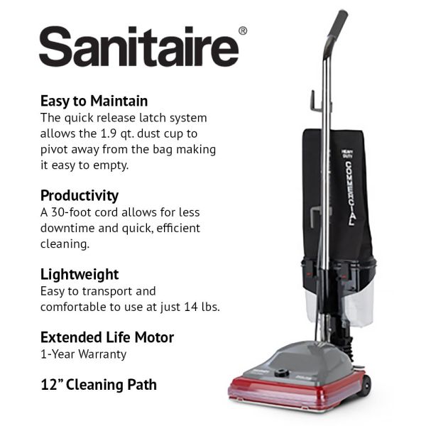 Sanitaire Tradition SC689 (Commercial Grade) Upright Vacuum