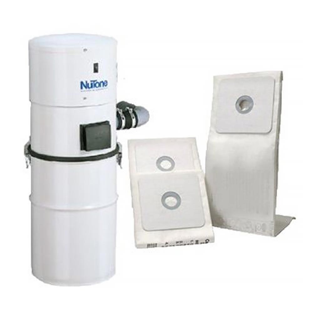 NuTone 391 HEPA Type Central Vacuum Cloth Bags For CV352, CV350, CV353