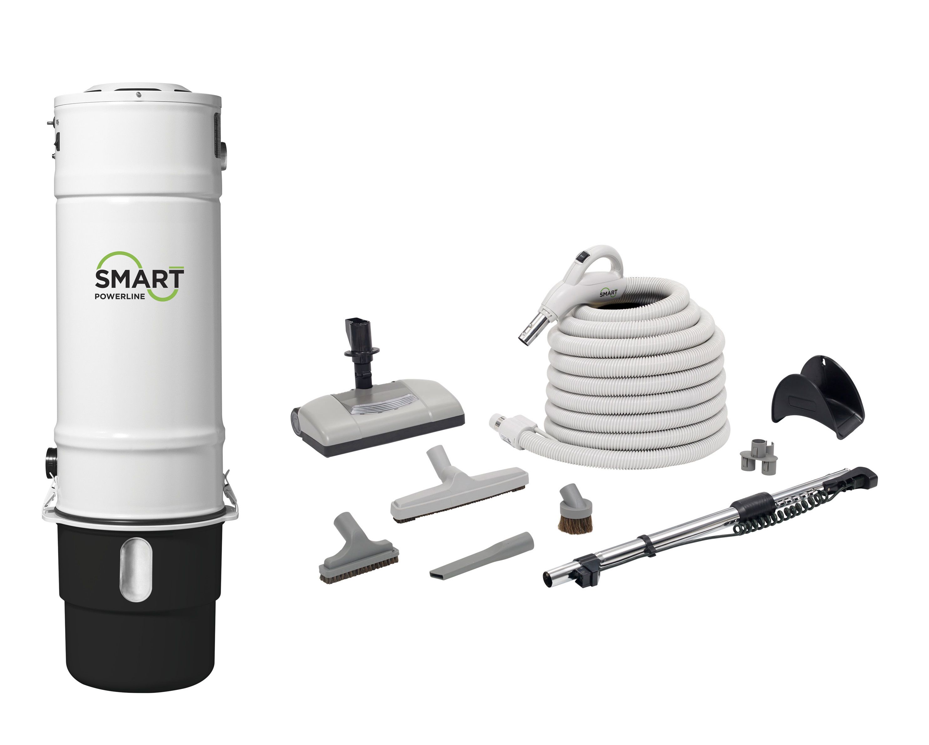 Smart SMP500 Central Vacuum & SMKIT3 Electric Combo Kit 35'
