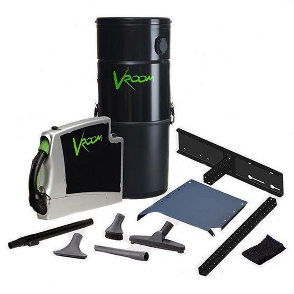 置物 HAVeFUN GARAGE PRODUCTS vaum Vroom Garage Vacuum System | Powerful Wall-Mount Vacuum for Garages