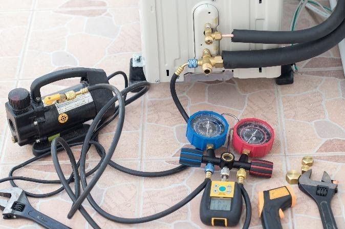 Central vacuum installation for new homes