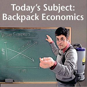 ProTeam Commercial Backpack Vacuum