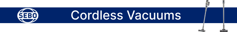 SEBO Cordless Vacuums