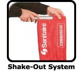 Sanitaire Shake Out System 