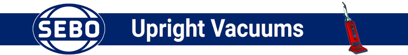 SEBO Upright Vacuums
