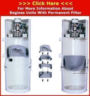 Click here for more information about bagless vacuum units