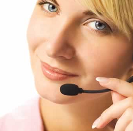 call operator lady